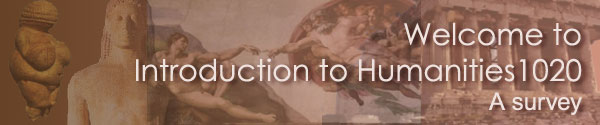 Course Banner for Intro to Humanities